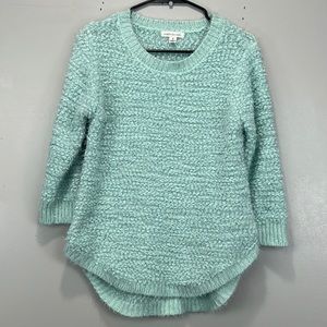 EUC John Paul Richard Pastel Green Soft Sweater, Size Small
